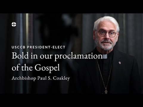 November 2025 Plenary Assembly - President-elect of the USCCB, Archbishop Paul S. Coakley