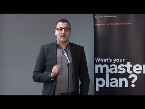 Memorial’s 3MT 2018 - Sofian Atia