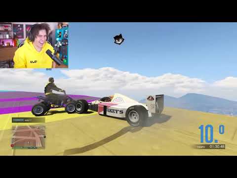 🚗​🏁​​Rubius carreras en gta v con ibai, danirep, auronplay y amigos!!!🏁​🚗​