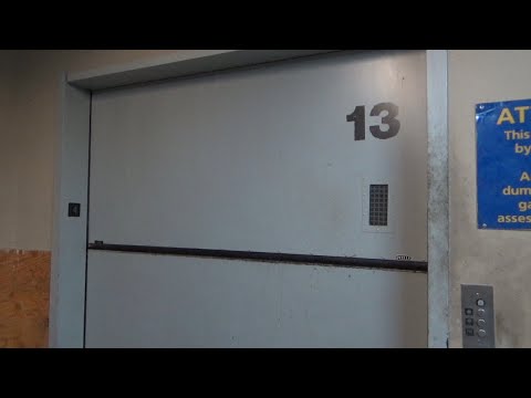 STUCK: Montgomery Kone Traction Freight Elevators at Palisades Center Mall, West Nyack, NY