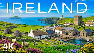 Ireland 4K UHD 🇮🇪 Wild Atlantic Beauty – Rugged Cliffs, Green Fields & Endless Ocean Views