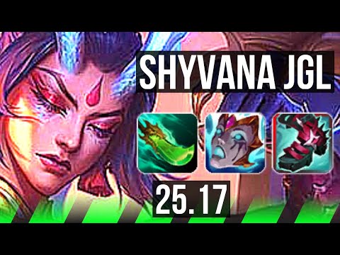 SHYVANA vs WARWICK (JGL) | Dominating | EUNE Master | 25.17