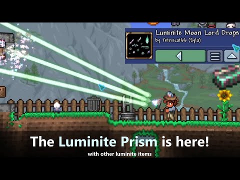 Terraria needed more "Luminite Items" ─ Not Lunar item, Luminite.