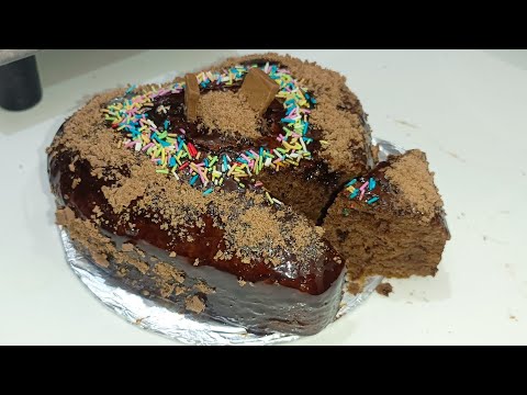 Chocolate Cake No Eggs, No Cocoa Powder- Homemade Chocolate Cake By @SujataMagicalmoments