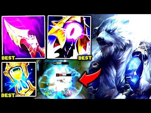 VOLIBEAR TOP 100% BEATS ALL TOPLANERS TOO EASY! (AND I LOVE IT) - S13 Volibear TOP Gameplay Guide