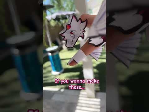 ✨Mini Dragon puppet ✨#How to make a dragon puppet !!! :3