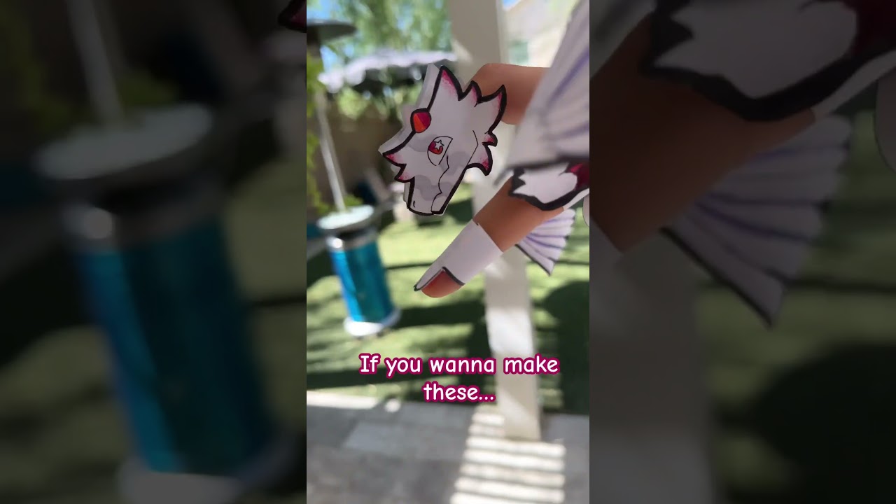 ✨Mini Dragon puppet ✨#How to make a dragon puppet !!! :3