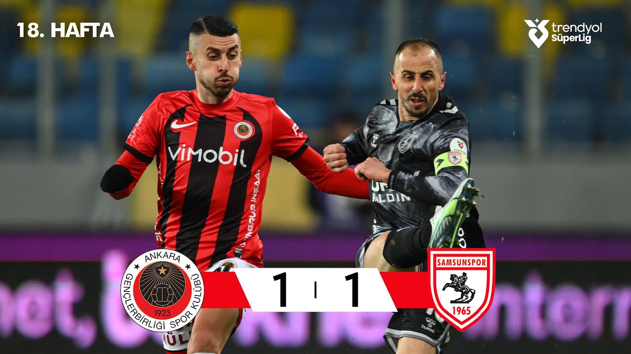 Gençlerbirliği vs Samsunspor Highlights