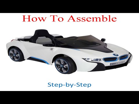 YouTube video about: How to charge bmw i8 concept toy car?