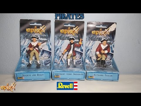 Epixx Revell bbi DEADEYE JOE BAILEY(2011),LIEUTENANT CEDRIC SNODGRASS(20101),NATHANIEL FOWLER(20114)
