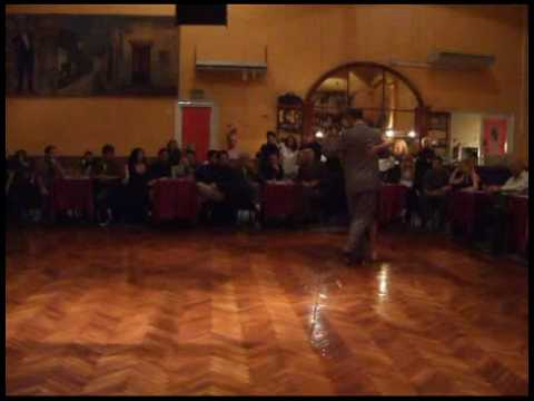  Raquel  and  Ricardo  are  dancing  to  the  tango  "  La Capilla Blanca  "