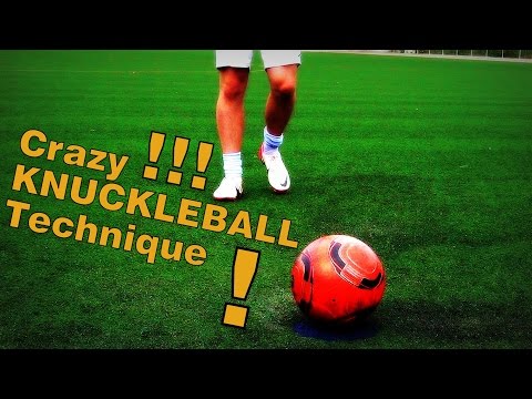 Knuckleball Freekick Tutorial / Wie schießt man einen Flatterball deutsch/english subtitle