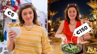 I Tried a £50 vs £500 Day in Mykonos