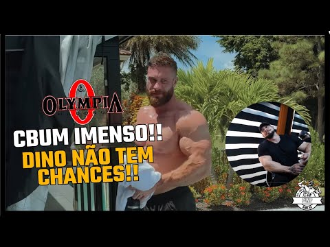 CBUM APARECE GIGANTE, FANS SE PERGUNTAM SE RAMON TEM CHANCE DE VENCER!!!