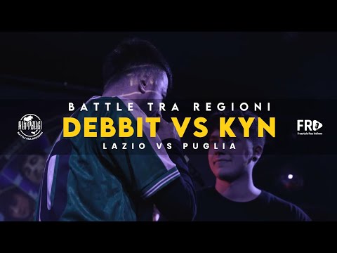 KYN vs DEBBIT - TEAM PUGLIA vs TEAM LAZIO - BATTLE fra REGIONI - Rap Freestyle Battle