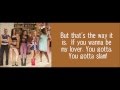 Wannabe - Glee [Lyrics] 