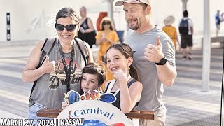 Carnival Sunshine | |  Bahamas cruise | | Haley Family Adventure Movie 2024