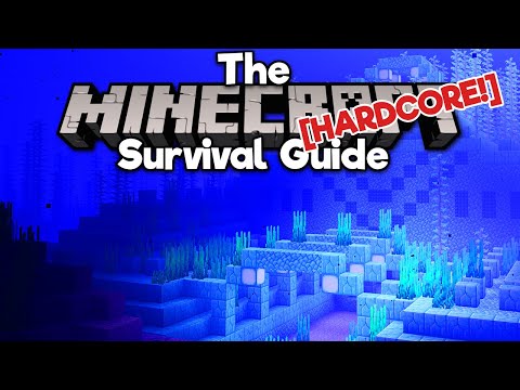 Pixlriffs - Raiding an Ocean Monument! ▫ The Hardcore Survival Guide [Ep.12] ▫ Minecraft 1.17