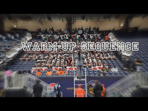Famu Marching 100 | "NBOTB's Warm Up Sequence" (2025)