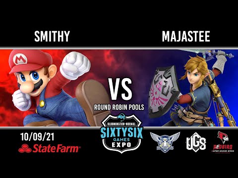 Sixtysix Games - Round Robin Pools - Smithy(Mario) Vs. Majastee(Link)