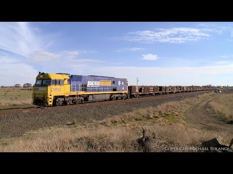 4PM4 Steel Wagons - PoathTV Australian Diesel Trains & Railways