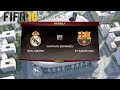 FIFA 16 - Real Madrid vs FC Barcelona - Full Gameplay [ HD ]