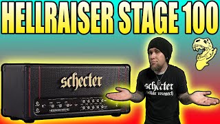 Video thumbnail for Schecter Hellraiser Stage 100 Amplifier by Tyrannosaurus Riffs
