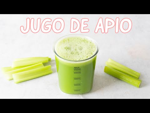 Jugo de Apio: TODO LO QUE NECESITÁS SABER Beneficios, Cómo prepararlo, Cuánto tomar, mi experiencia!