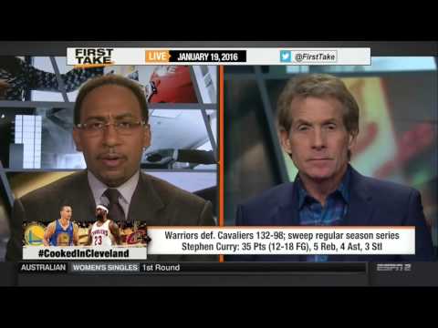 ESPN First Take 1 19 2016   Cavaliers prove to be no match for Warriors
