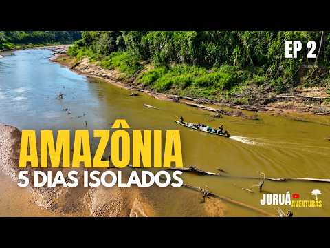 UMA JORNADA pela FRONTEIRA mais REMOTA da AMAZÔNIA | 5 DIAS ISOLADOS no ALTO RIO ACRE