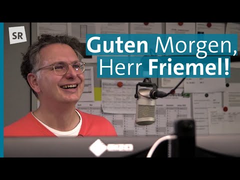 Moderator mit Leib und Seele: Michael Friemel auf SR 3 Saarlandwelle | Reportage