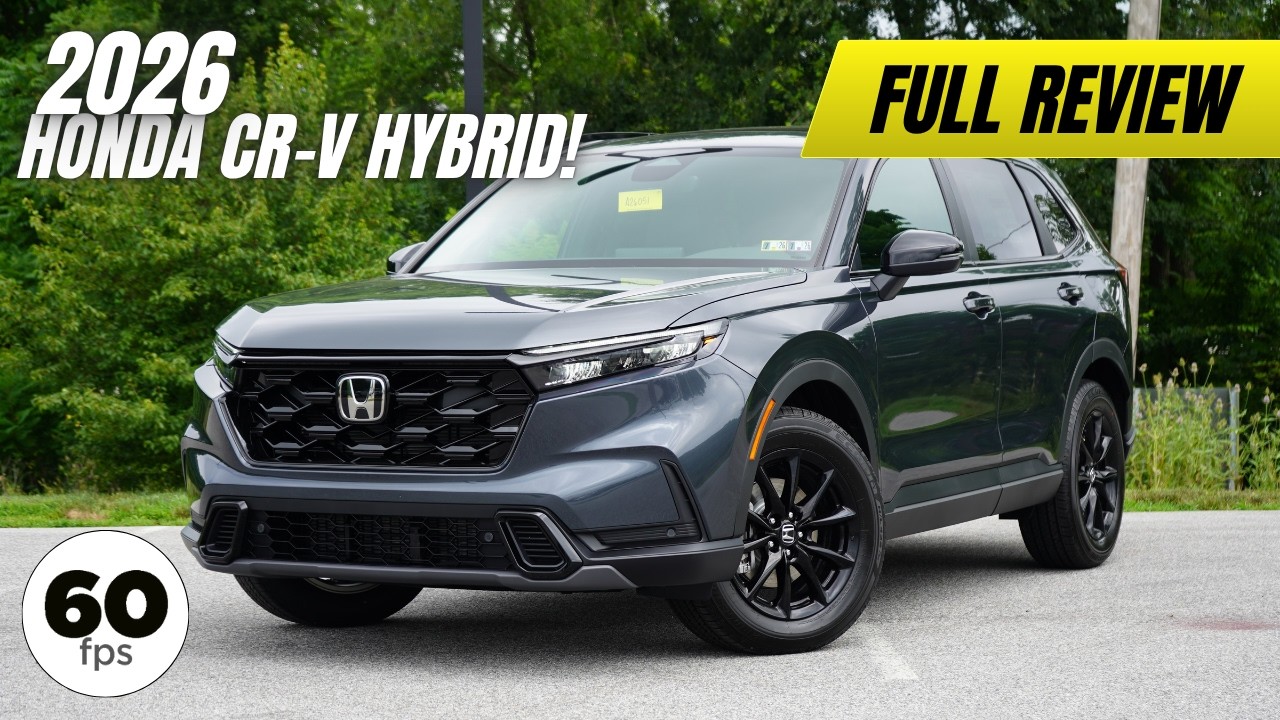 2026 Honda CR-V Hybrid Review | 40+ MPG's!!!