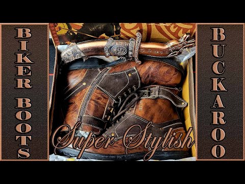 Biker Boots // Cow Boy Boots // Leather Boots for Men // Buckaroo Boots // Stylish Boots
