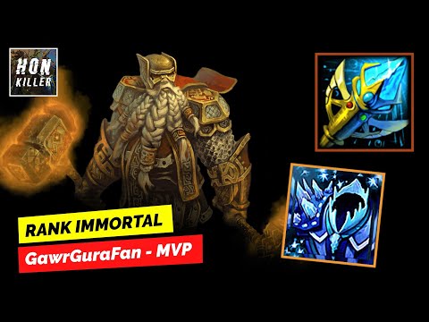 HoN Blacksmith STAFF OF THE MASTER with FROSTFIELD PLATE - MVP