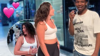 Download lagu I MET A SNOW BUNNY While Rizzing Up Different Races At The Mall😭💕 mp3