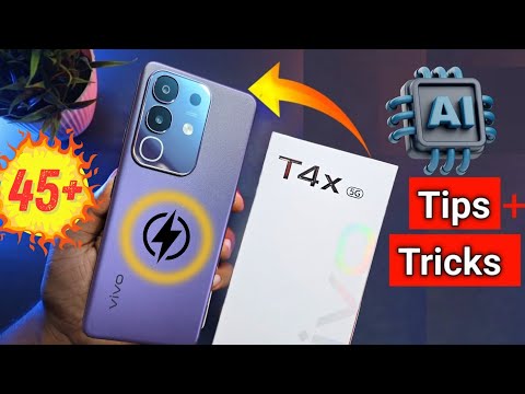 Vivo T4x 5G Top 45+ Amazing Features | Hidden Features 🔥🔥in हिंदी |