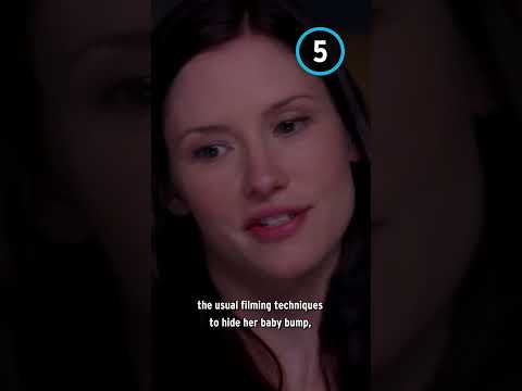 How They Hid Chyler Leigh's Pregnancy on Grey's Anatomy!  #shorts