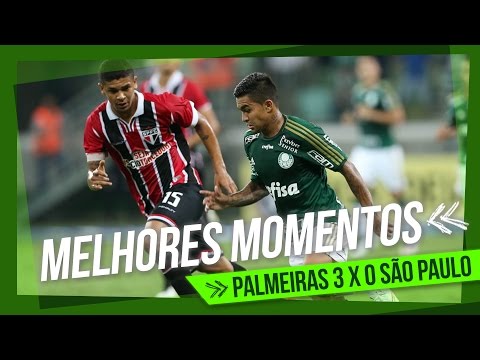 Melhores momentos - Palmeiras 3 x 0 São Paulo - Paulistão 2015