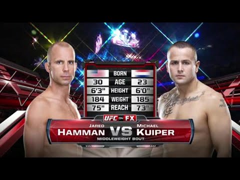Jared Hamman vs Michael Kuiper full fight