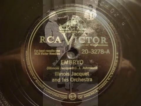 78rpm: Embryo - Illinois Jacquet and his Orchestra, 1947 - RCA Victor 20-3278