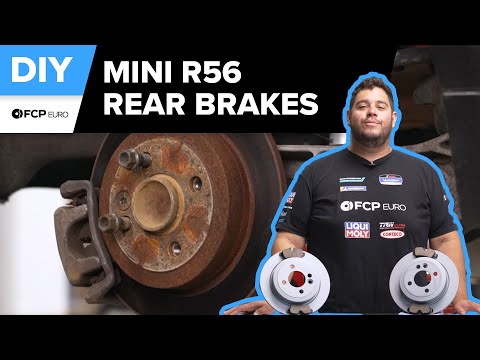 MINI Cooper Rear Brake Pad & Rotor Replacement DIY (2007-2012 R56 MINI Cooper, Coopers, JCW)