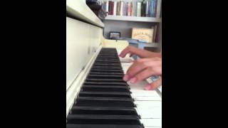 Fireworks from Harry Potter (Nicholas Hooper) on piano