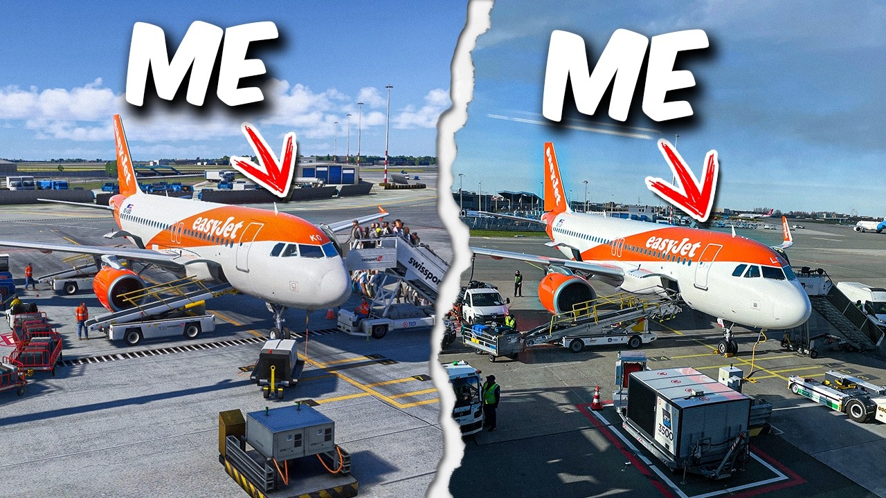 I Recreated My First  *IRL* A319 Flight In Microsoft Flight Simulator!... (VATSIM/ATC)