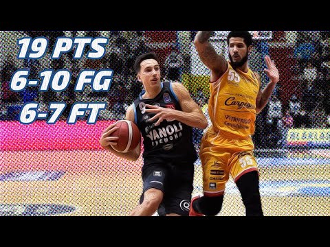 Matteo Spagnolo vs VL Pesaro 11.21.21 | 19 pts (6-10 FG, 1-2 3pt, 6-7 FT), 5 Reb, 4 Ast, 2 Stl, 4 TO