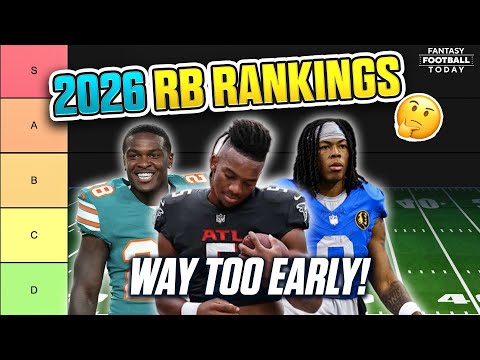 Way Too Early 2026 Fantasy Football RB Rankings + Fantasy Superlative Results, Latest Coaching News