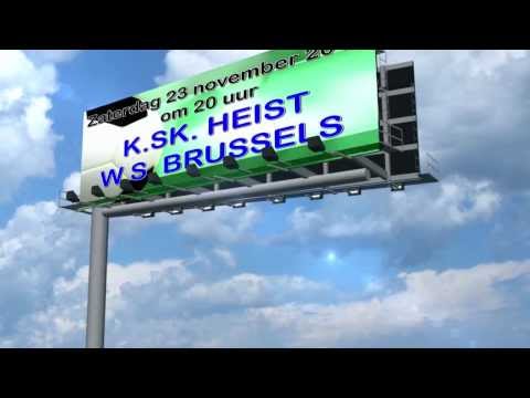 KSK TV ... K.SK. Heist - W.S. Brussels ... De matchbal