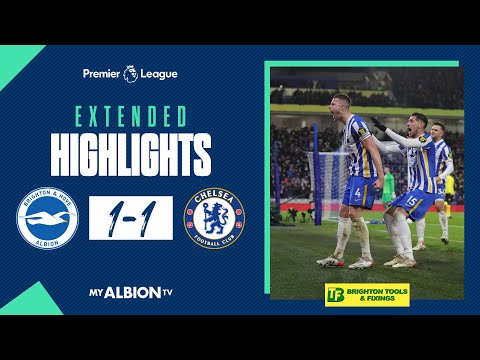 Extended PL Highlights: Albion 1 Chelsea 1
