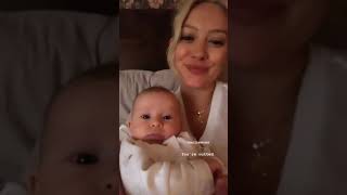 Hilary Duff with Baby