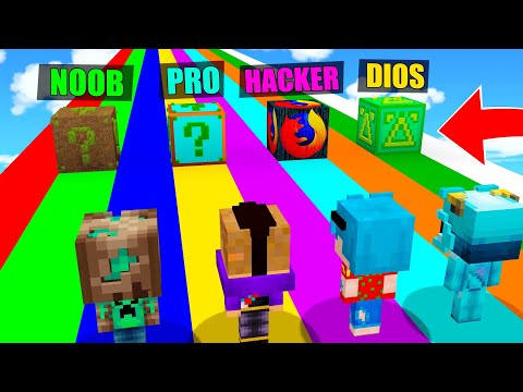 NO ELIJAS EL LUCKY BLOCK EQUIVOCADO! 😱😂 DESAFIO LUCKY BLOCKS MINECRAFT