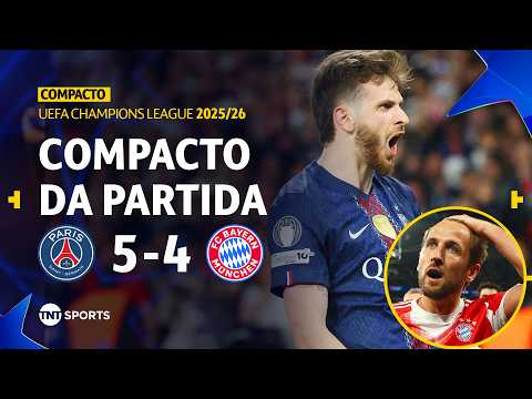 Gols e lances de PSG x Bayern